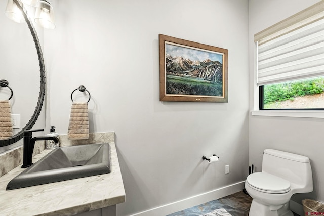 2161 Scout Ridge Rd, Durango, CO 81301 - bathroom featuring baseboards and vanity
