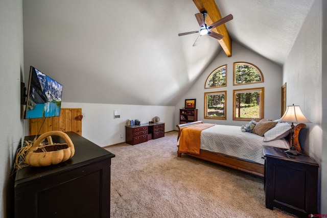 261 Aspen Dr, Durango, CO 81301 - bedroom featuring carpet flooring and ceiling fan