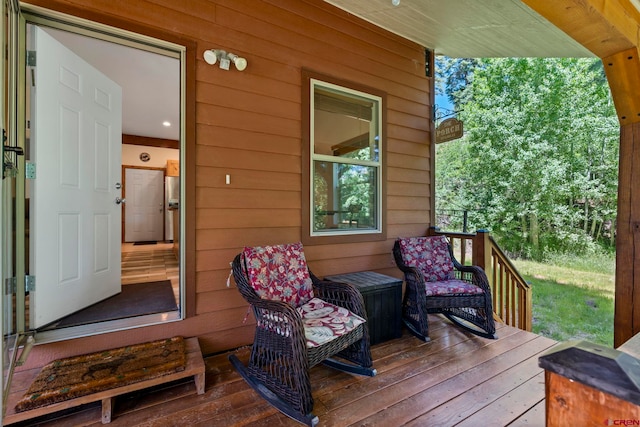 17401 County Road 501, Bayfield, CO 81122 - view of wooden deck