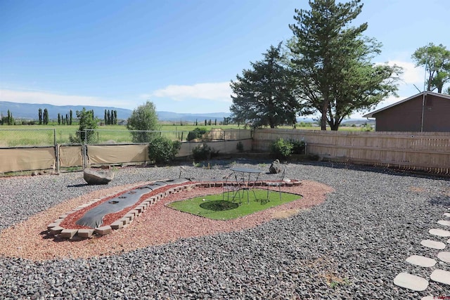 20657 Del Ray Dr, Eckert, CO 81418 - fenced backyard featuring a mountain view