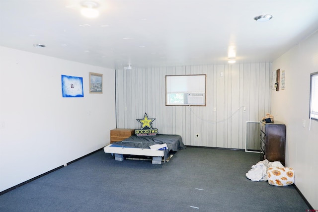20657 Del Ray Dr, Eckert, CO 81418 - living area with carpet floors and cooling unit