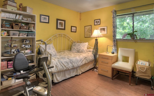 2920 Holly Ave Unit 104, Durango, CO 81301 - bedroom with wood finished floors