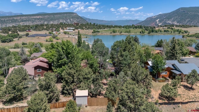 20 Jenkins Dr, Durango, CO 81301 - aerial view of a water and mountain view