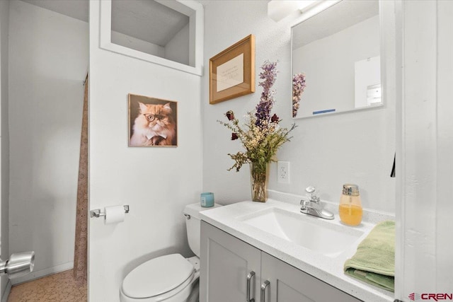 21932 2225th Rd, Cedaredge, CO 81413 - bathroom with vanity and toilet