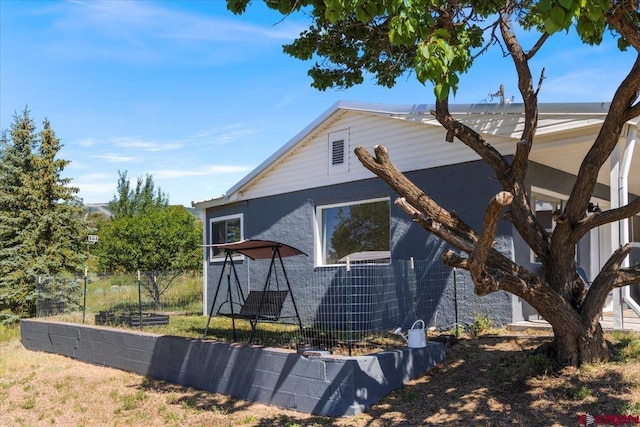 21932 2225th Rd, Cedaredge, CO 81413 - view of property exterior with stucco siding