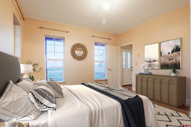 825 County Road 17, Gunnison, CO 81230 - bedroom featuring wood finished floors