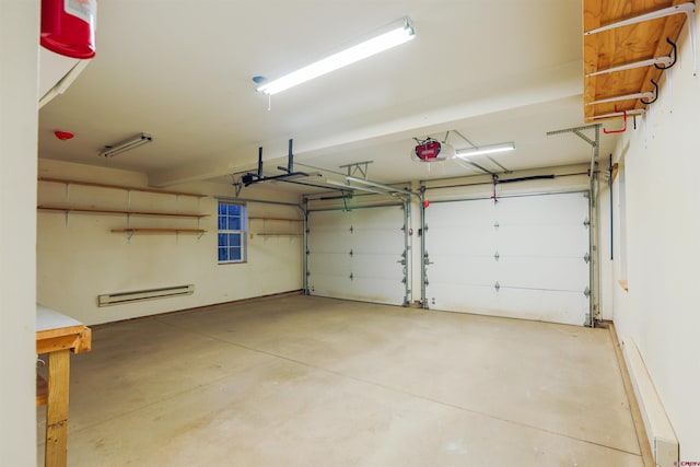 825 County Road 17, Gunnison, CO 81230 - garage featuring a garage door opener