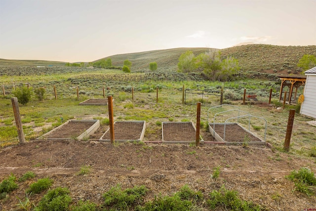 825 County Road 17, Gunnison, CO 81230 - view of yard with a garden and a view of countryside