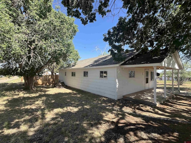 537 N Colorado Ave, Dove Creek, CO 81324 - view of side of property featuring a patio