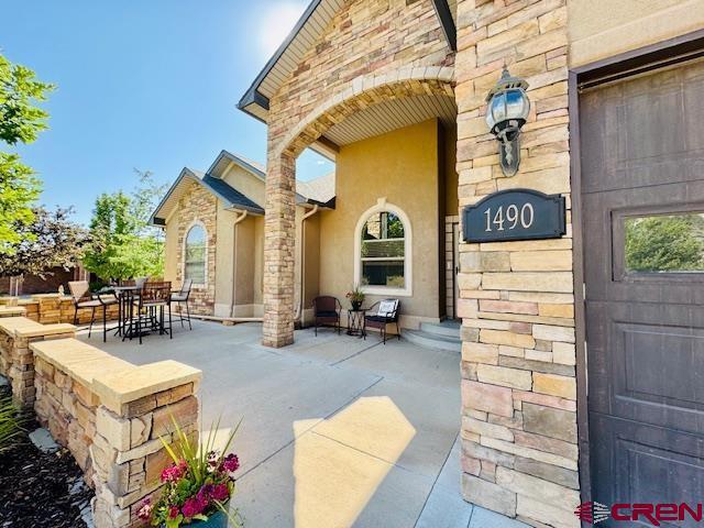 1490 SE Fairway Dr, Cedaredge, CO 81413 - view of patio
