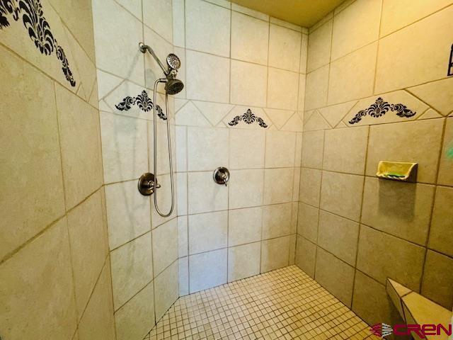 1490 SE Fairway Dr, Cedaredge, CO 81413 - full bath with tiled shower