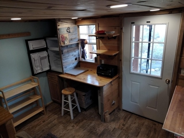 16242 Farmers Mine Rd, Paonia, CO 81428 - office space with dark wood-type flooring
