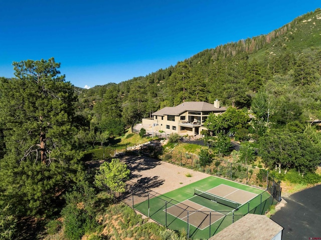 570 Jenkins Ranch Rd, Durango, CO 81301 - aerial view of property and surrounding area featuring a forest