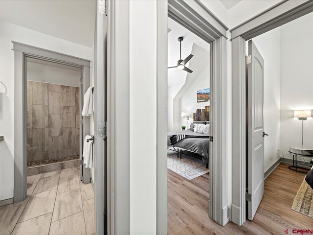 1254 Champ Ln, Ouray, CO 81427 - hall featuring light wood-style floors