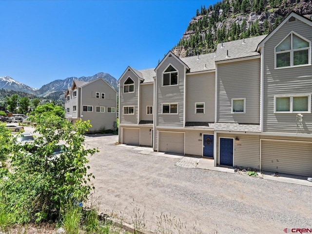 1254 Champ Ln, Ouray, CO 81427 - back of house with a mountain view