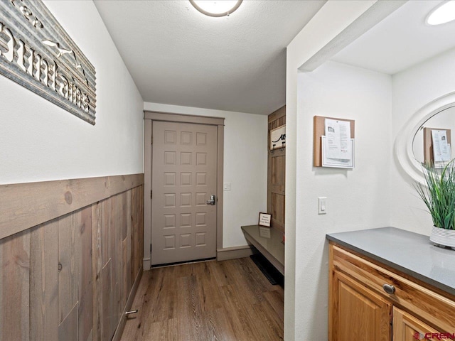 1254 Champ Ln, Ouray, CO 81427 - corridor with dark wood-style floors