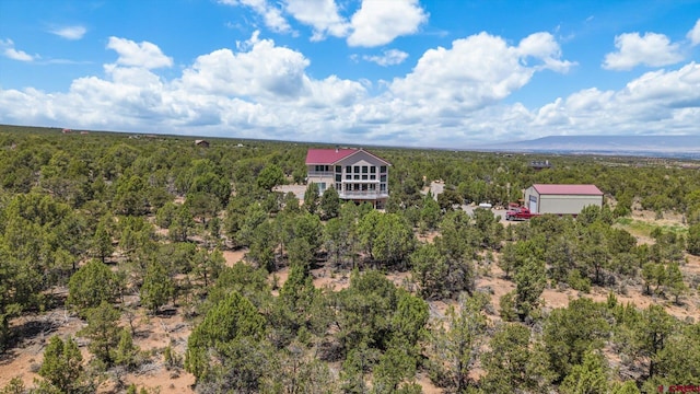 61850 V62 Trl, Montrose, CO 81403 - aerial view of a heavily wooded area
