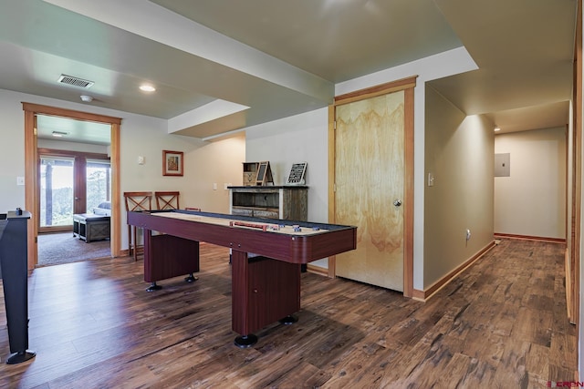 9 Los Ranchitos Dr, Durango, CO 81301 - rec room featuring dark wood-style flooring and pool table