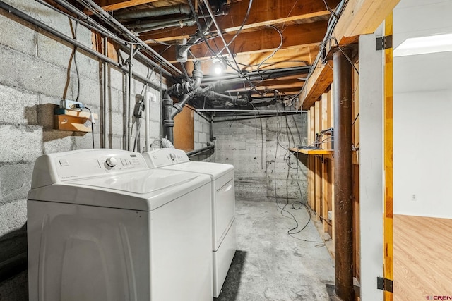 111 E 31st St, Durango, CO 81301 - washroom featuring separate washer and dryer