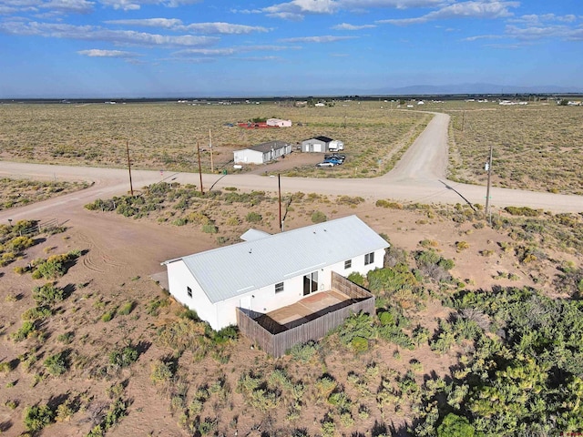 19029 Country Dr, Alamosa, CO 81101 - aerial view of sparsely populated area