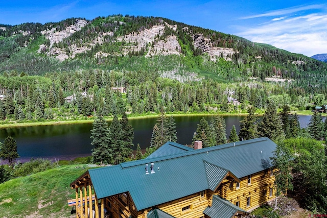 580 Lake Purgatory Dr, Durango, CO 81301 - mountain view featuring a nearby body of water