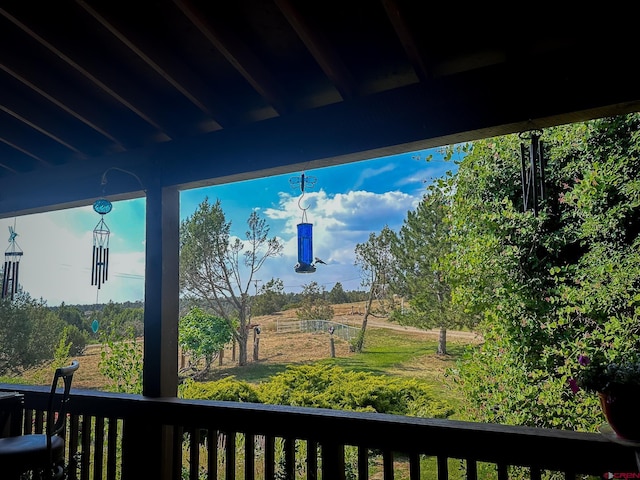 27126 Road R, Dolores, CO 81323 - view of deck
