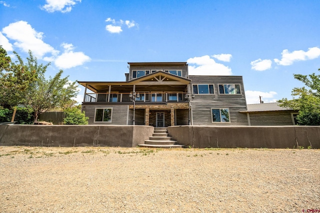 27420 Rd P.2, Dolores, CO 81323 - view of front of home featuring a balcony