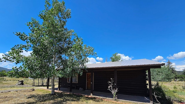 59 Willow St, South Fork, CO 81154 - view of front of property with a metal roof