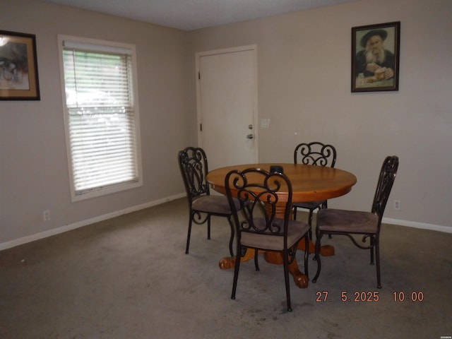 47 Segovia Dr, Hot Springs, AR 71909 - dining room featuring carpet floors and baseboards