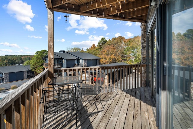203 Stearns Pt Unit F3, Hot Springs, AR 71913 - view of deck