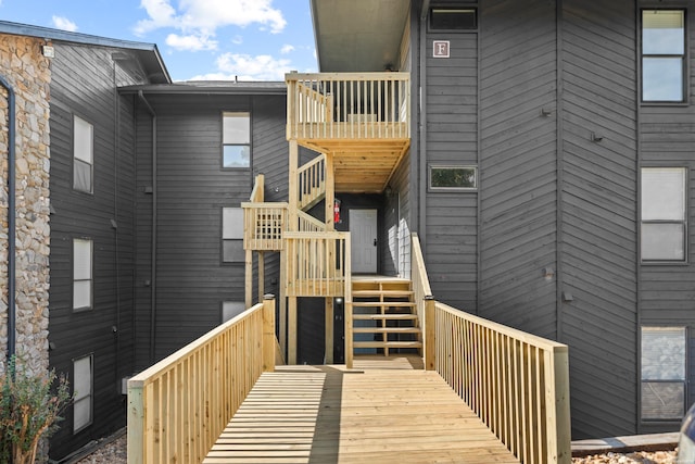 203 Stearns Pt Unit F3, Hot Springs, AR 71913 - rear view of property featuring stairway