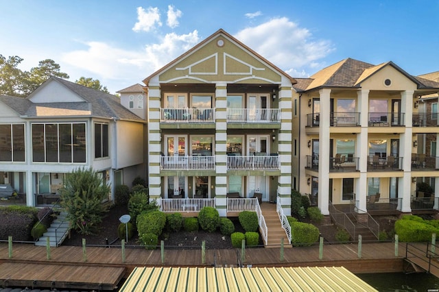 347 Paradise Pt, Hot Springs, AR 71913 - view of apartment building / complex with stairs