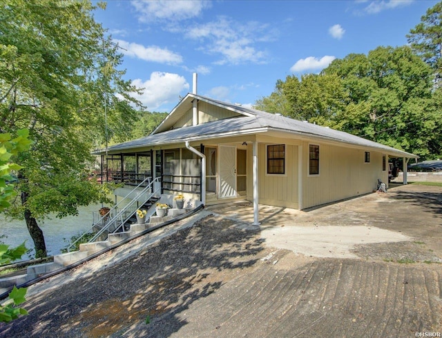 view of country-style home