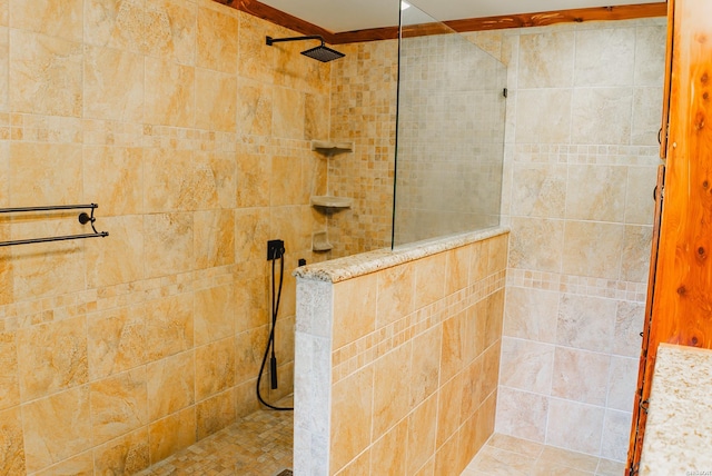114 Roy Cir, Monticello, AR 71655 - bathroom with a walk in shower