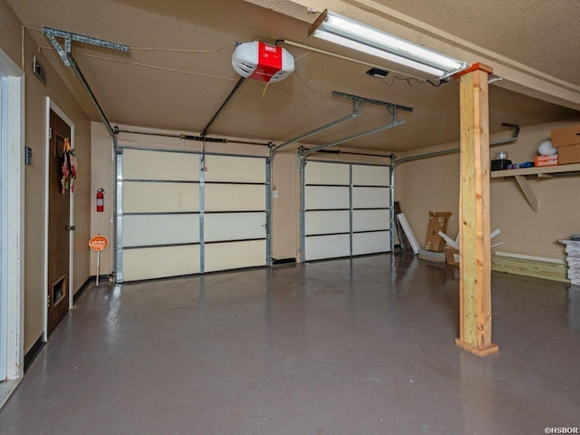 9925 Echo Valley Ct, Little Rock, AR 72227 - garage with a garage door opener