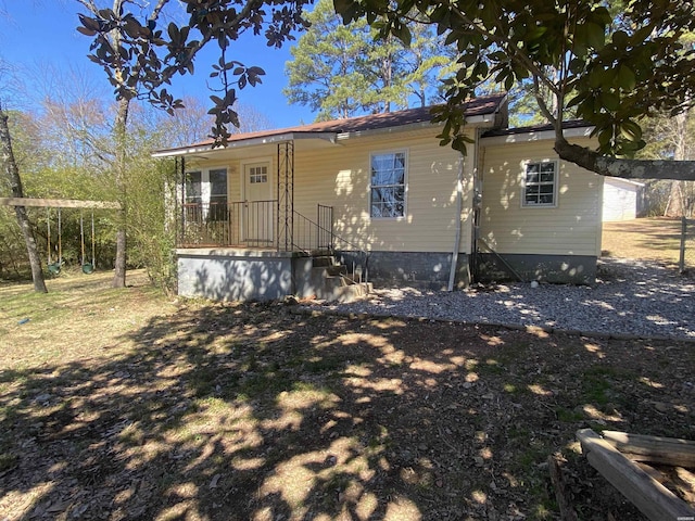 view of front of house