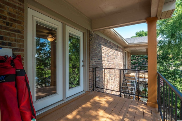 1201 Airport Rd Unit D-14, Hot Springs, AR 71913 - view of wooden terrace
