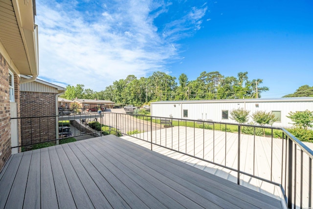 1201 Airport Rd Unit D-14, Hot Springs, AR 71913 - view of wooden terrace