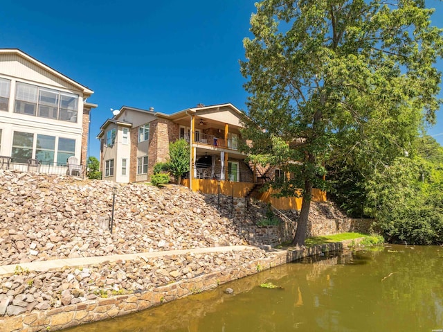 1201 Airport Rd Unit D-14, Hot Springs, AR 71913 - view of rear view of house