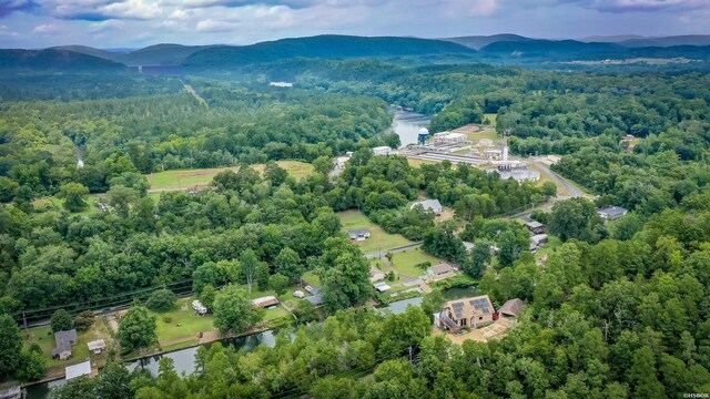 415 Gold Nugget Loop, Hot Springs, AR 71913 - aerial view of a heavily wooded area and a mountain backdrop