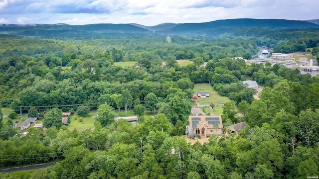 415 Gold Nugget Loop, Hot Springs, AR 71913 - bird's eye view of a forest