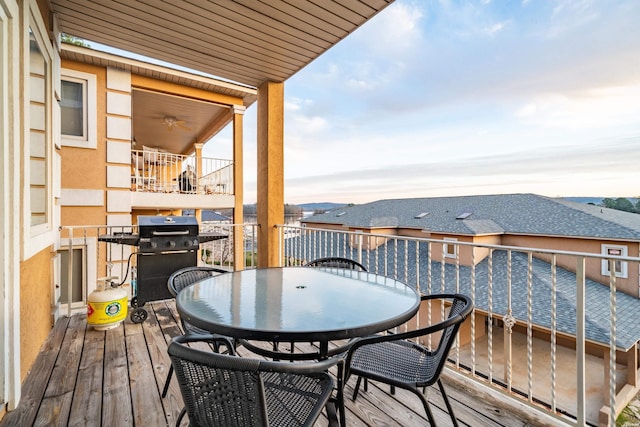 141 Central Ter Unit B, Hot Springs, AR 71913 - deck with grilling area