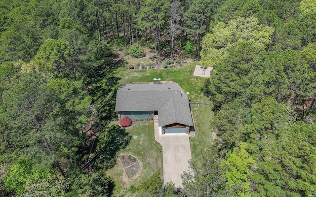 5 Arga Pl, Hot Springs, AR 71909 - view of subject property with a heavily wooded area
