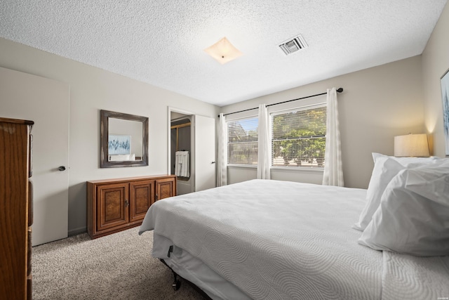 5371 Central Ave Unit 6E, Hot Springs, AR 71913 - carpeted bedroom with a textured ceiling