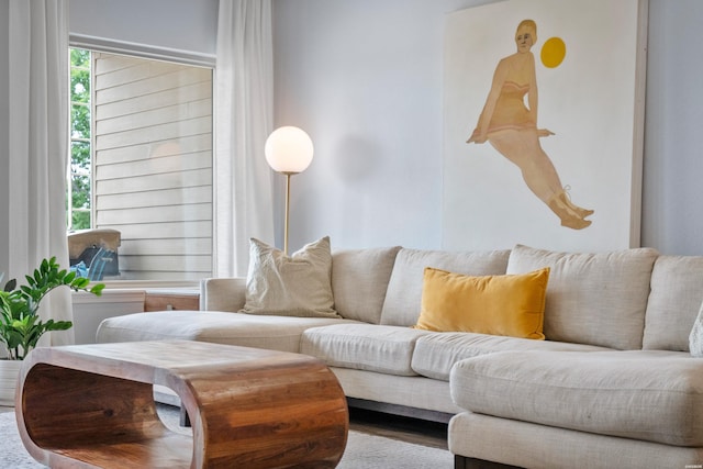 view of living area