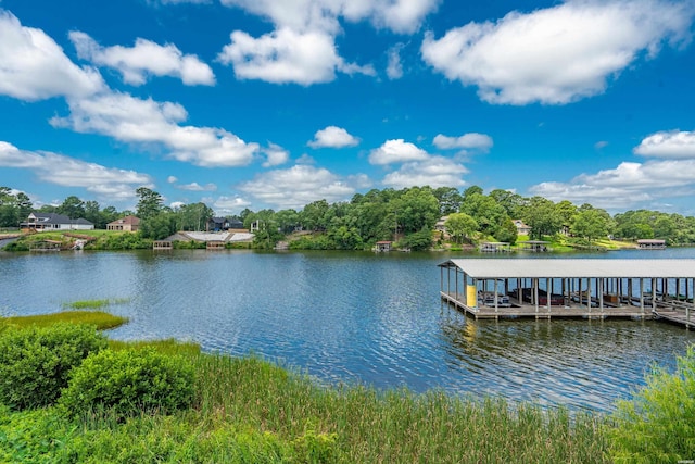 181 Fish Hatchery Rd Unit P2, Hot Springs, AR 71913 - dock area with a water view