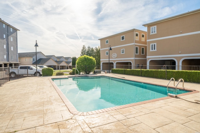 150 Villa Pointe Pt Unit A, Hot Springs, AR 71913 - community pool with fence, a patio, and a residential view