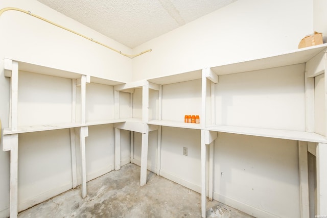 view of storage room