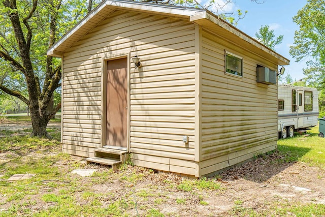 view of outbuilding with an outdoor structure