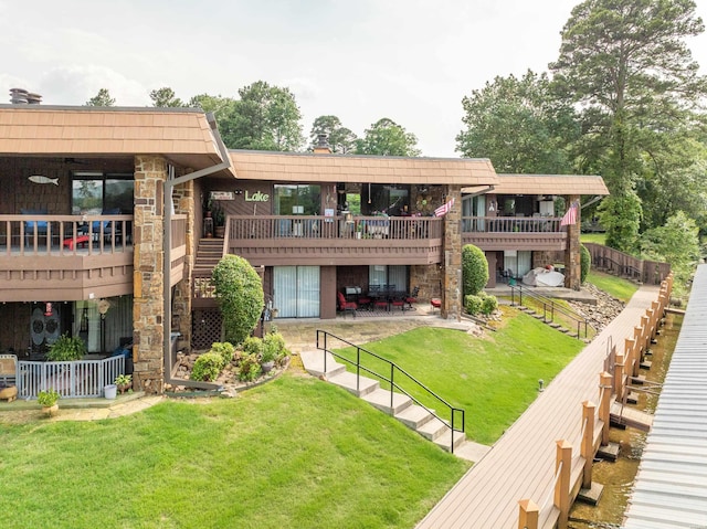 1412 Airport Rd, Hot Springs, AR 71913 - view of building exterior featuring stairs